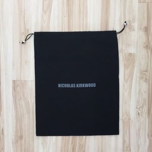 2x Nicholas Kirkwood shoe dust bags